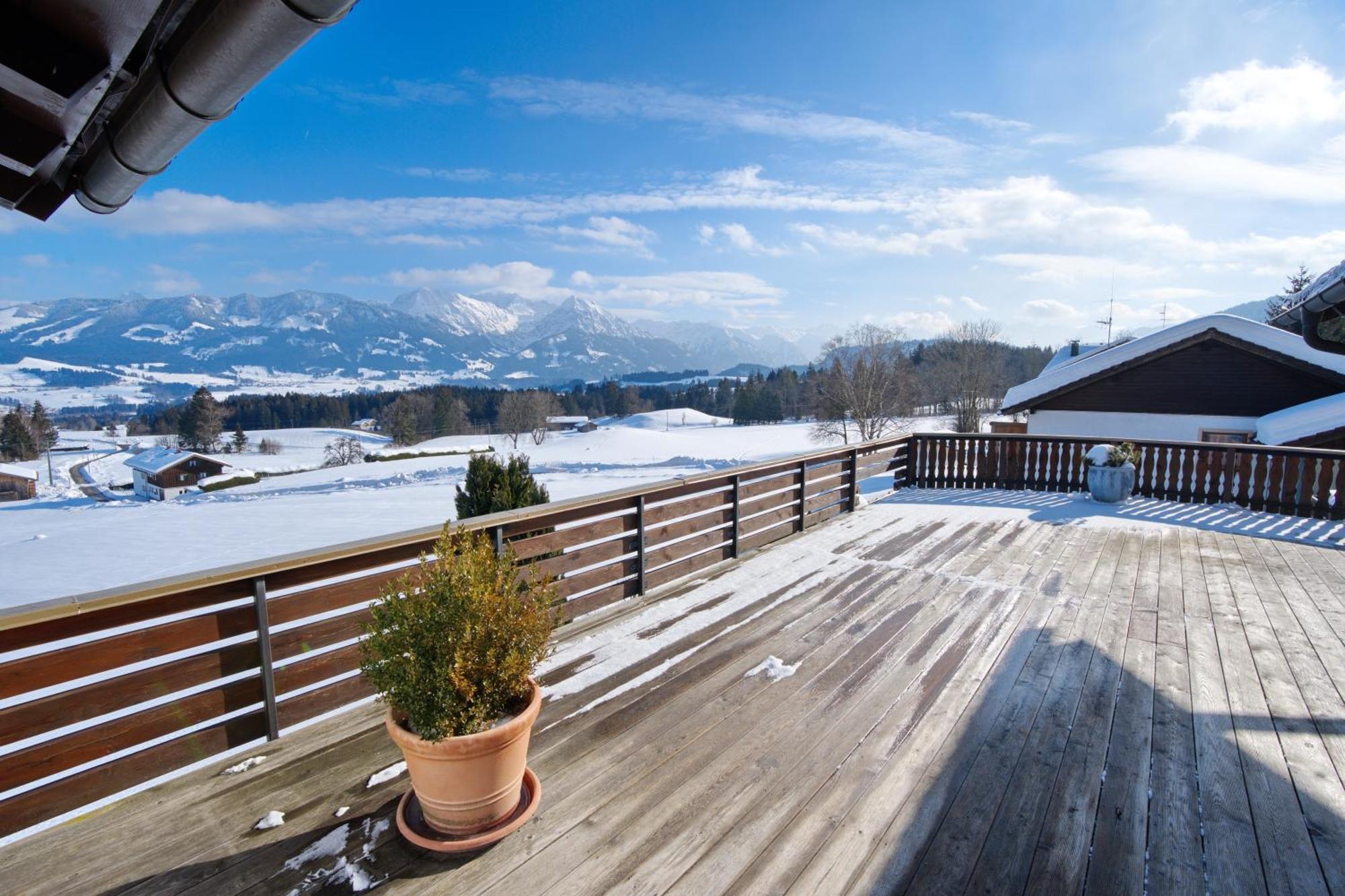 Gaestehaus Bergfrieden Bolsterlang Bagian luar foto