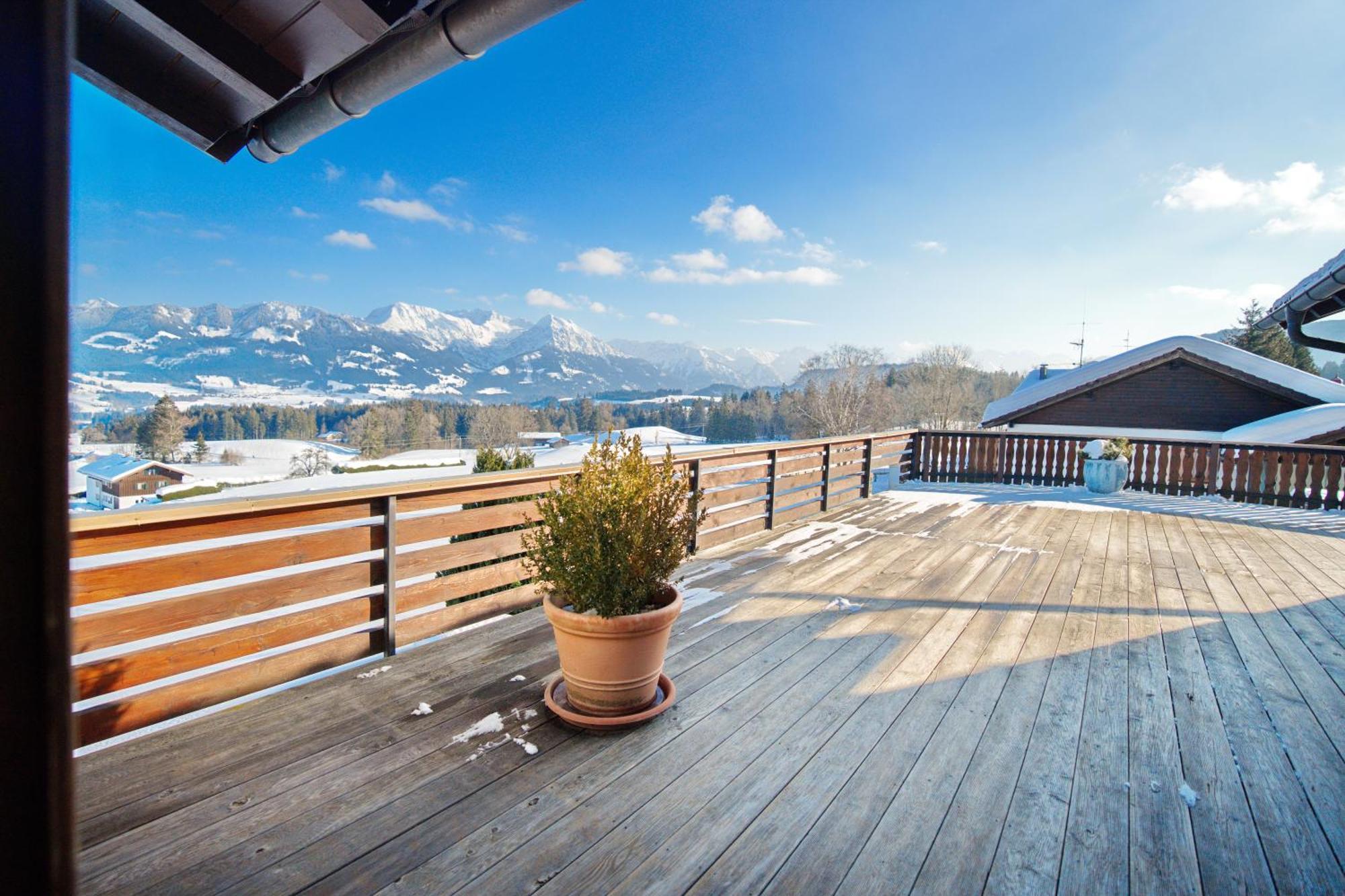 Gaestehaus Bergfrieden Bolsterlang Bagian luar foto